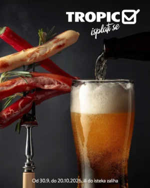 Tropic katalog 30.9. – 20.10.2026. – popusti do 34%