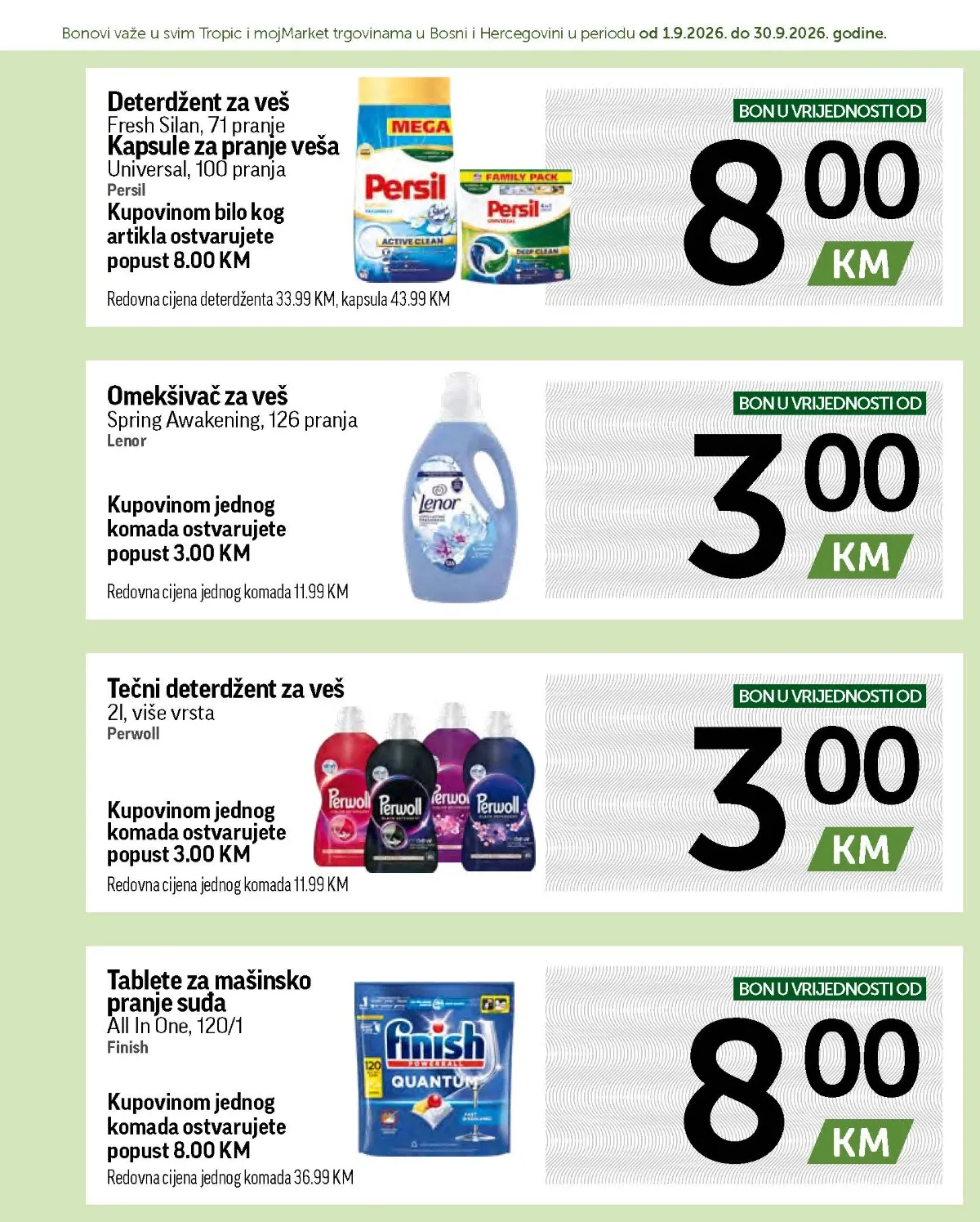 Tropic katalog akcija strana 11 – važi od 1.9. do 30.9.2026.