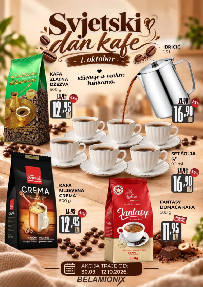Belamionix katalog akcija strana 1 – važi od 30.9. do 12.10.2026.