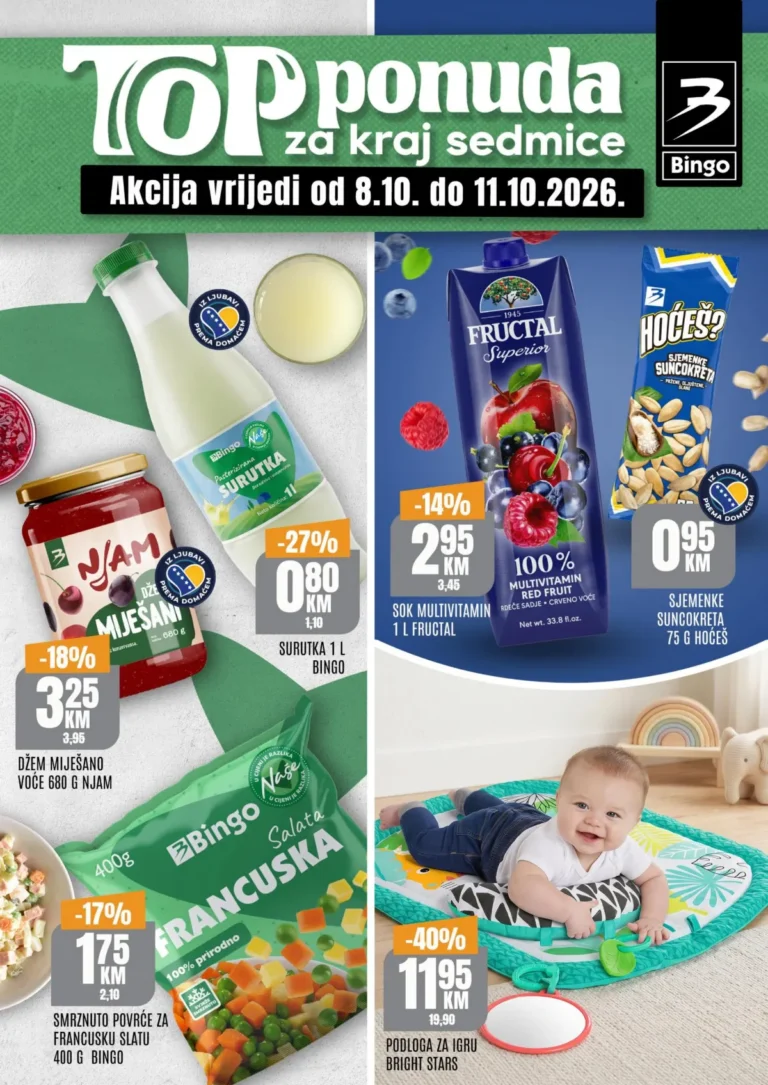 Bingo katalog, korica