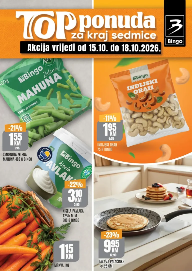 Bingo katalog, korica