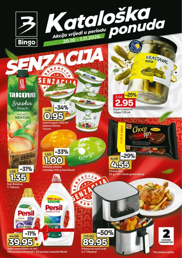 Bingo katalog, strana 1
