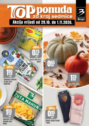 Bingo katalog 29.10-1.11.2026.