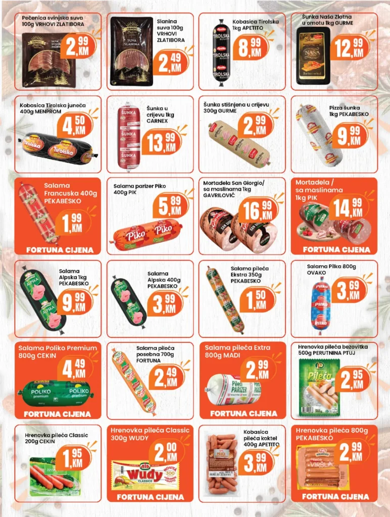 Fortuna katalog, strana 3