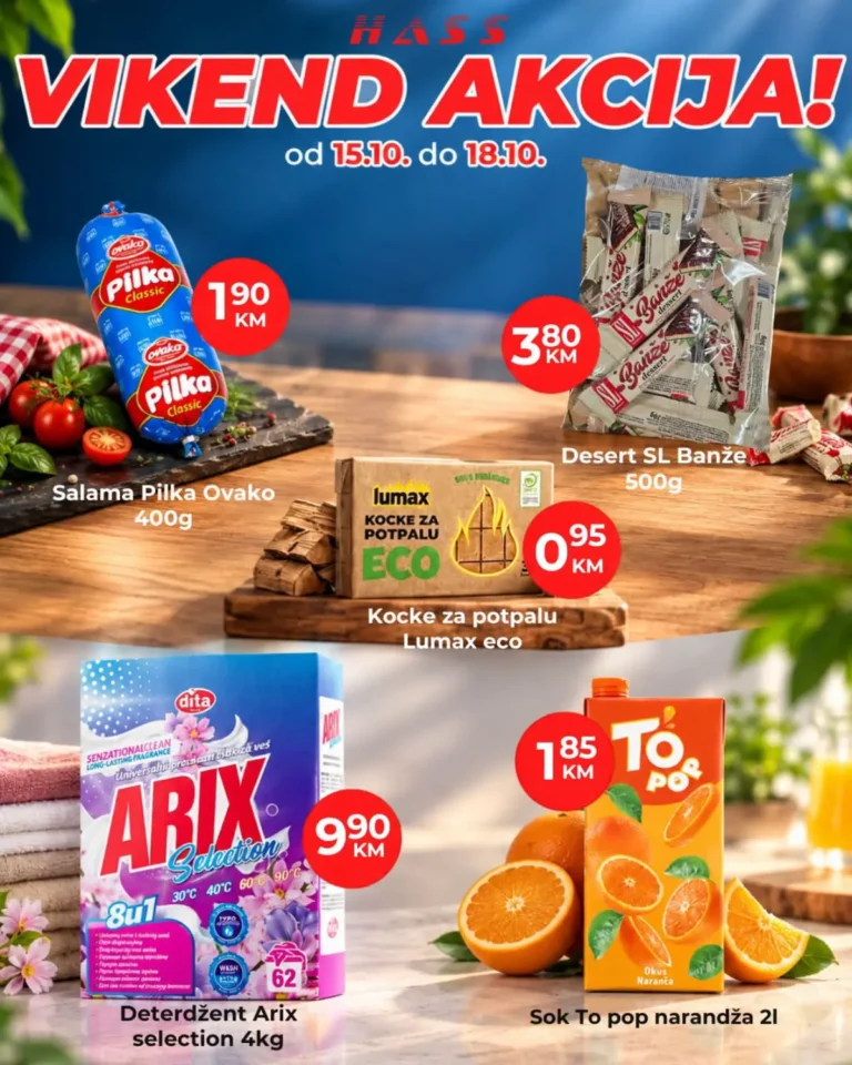 Hass katalog akcija strana 1 – važi od 15.10. do 18.10.2026.