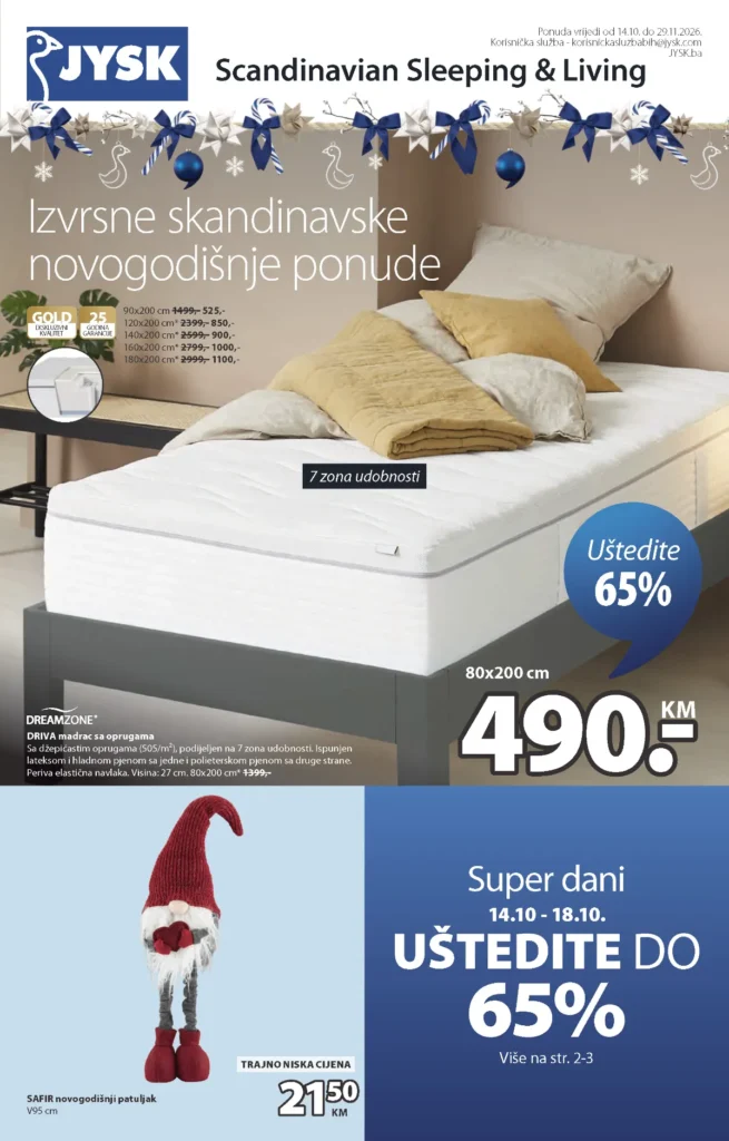JYSK katalog, strana 1