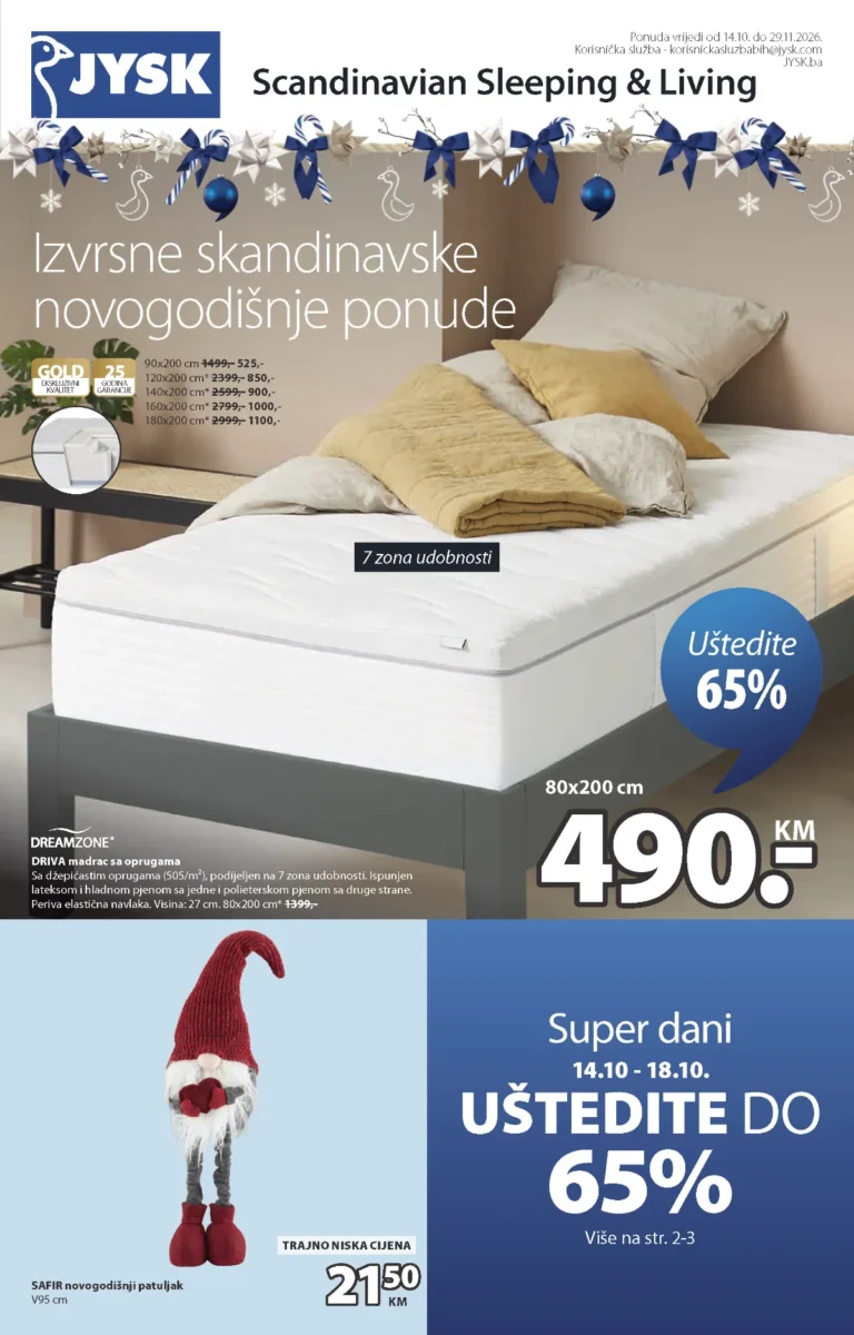 JYSK katalog, korica