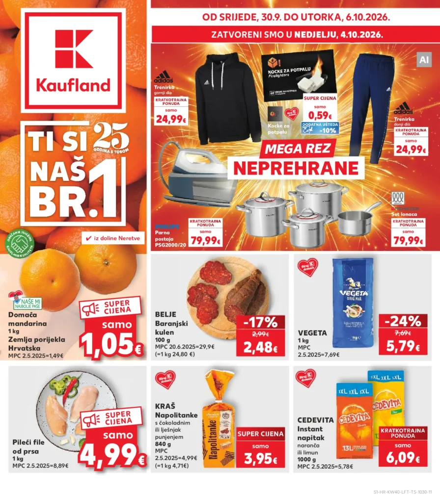 Kaufland Hrvatska katalog, strana 1