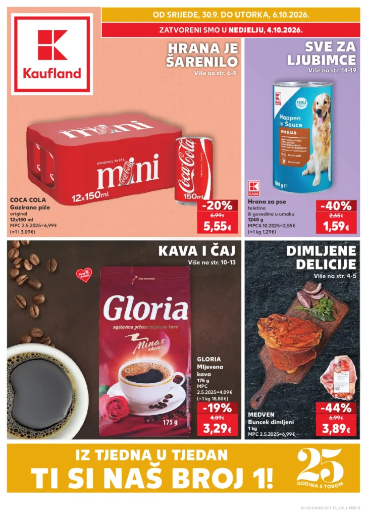 Kaufland Hrvatska katalog, strana 1