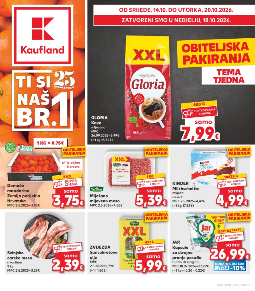 Kaufland Hrvatska katalog, strana 1