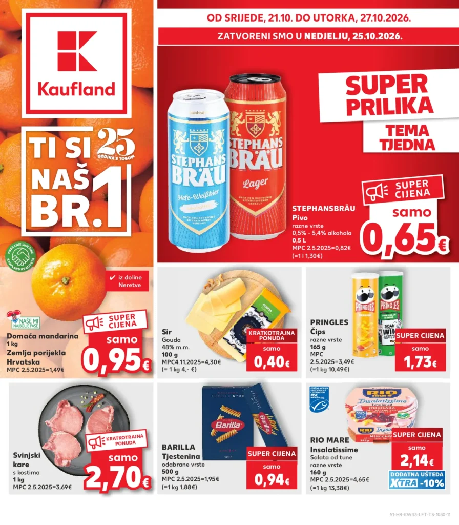 Kaufland Hrvatska katalog, strana 1