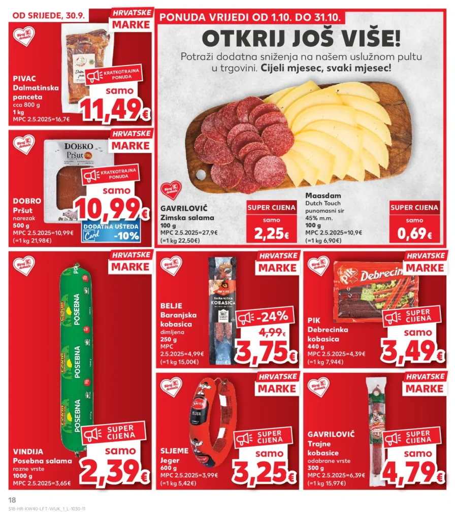 Kaufland Hrvatska katalog, strana 18