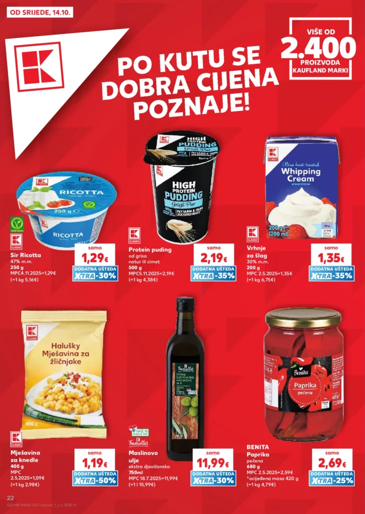 Kaufland Hrvatska katalog, strana 22
