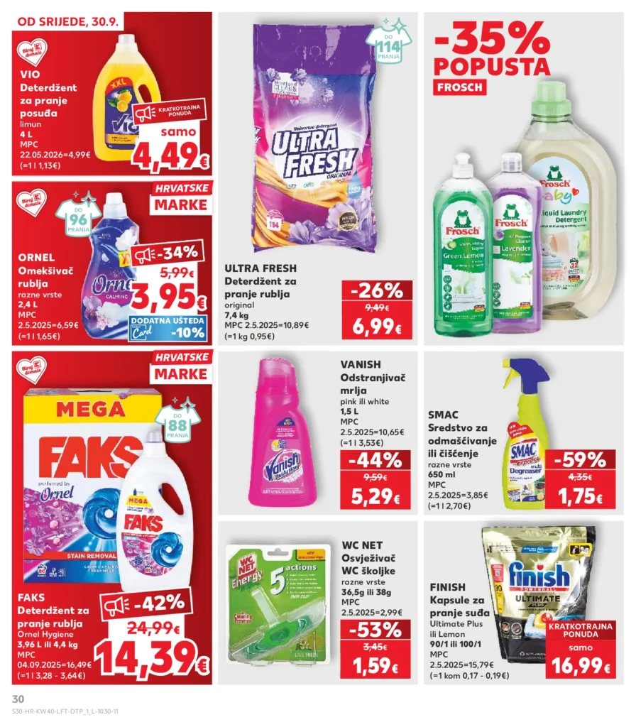 Kaufland Hrvatska katalog, strana 30