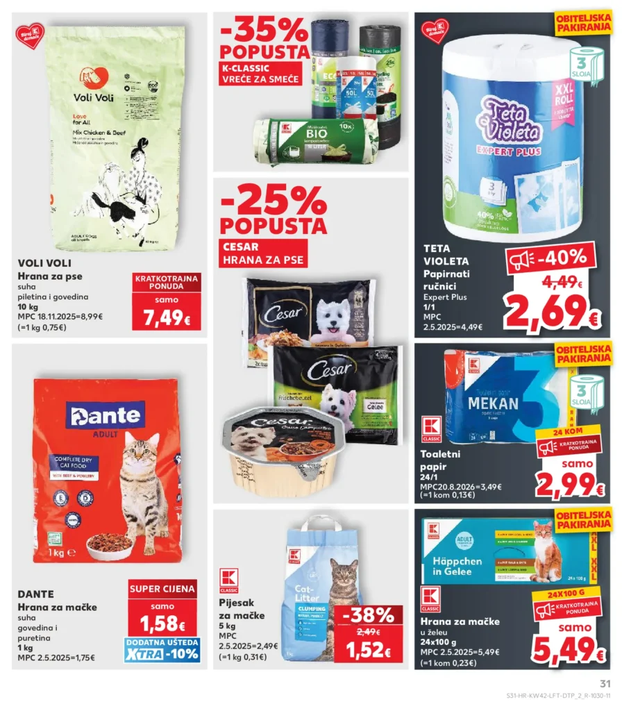 Kaufland Hrvatska katalog, strana 31