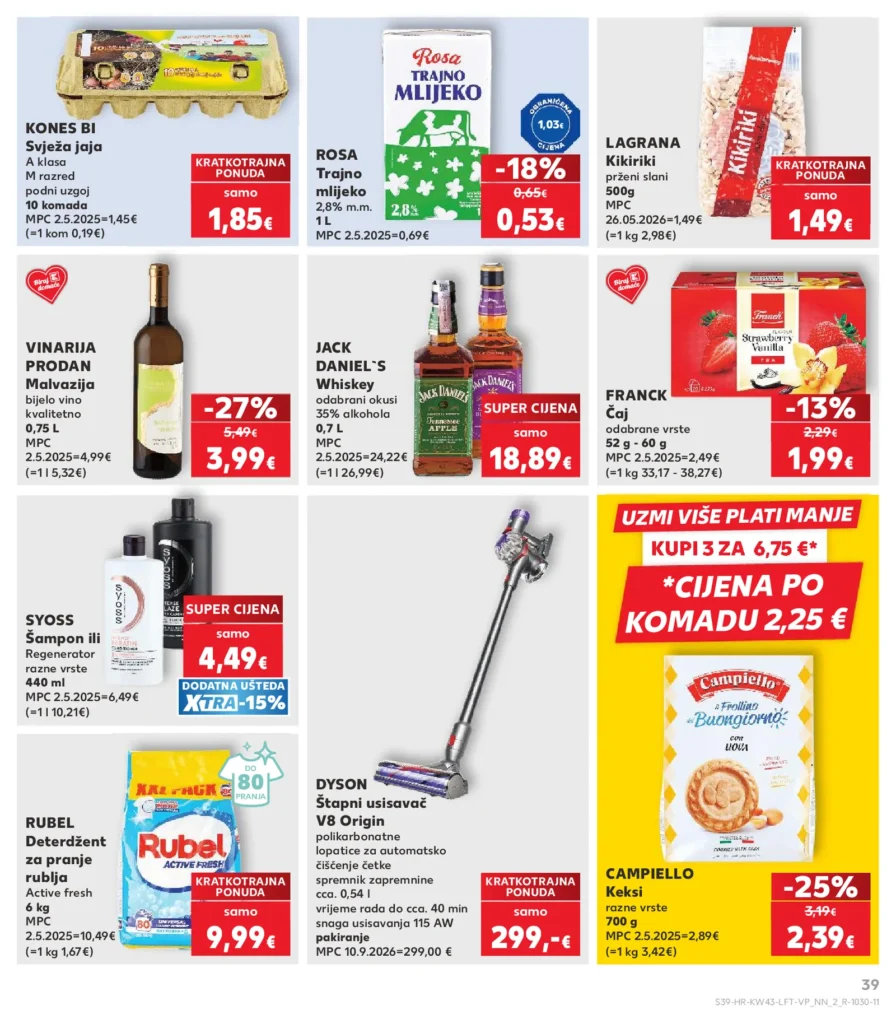 Kaufland Hrvatska katalog, strana 39