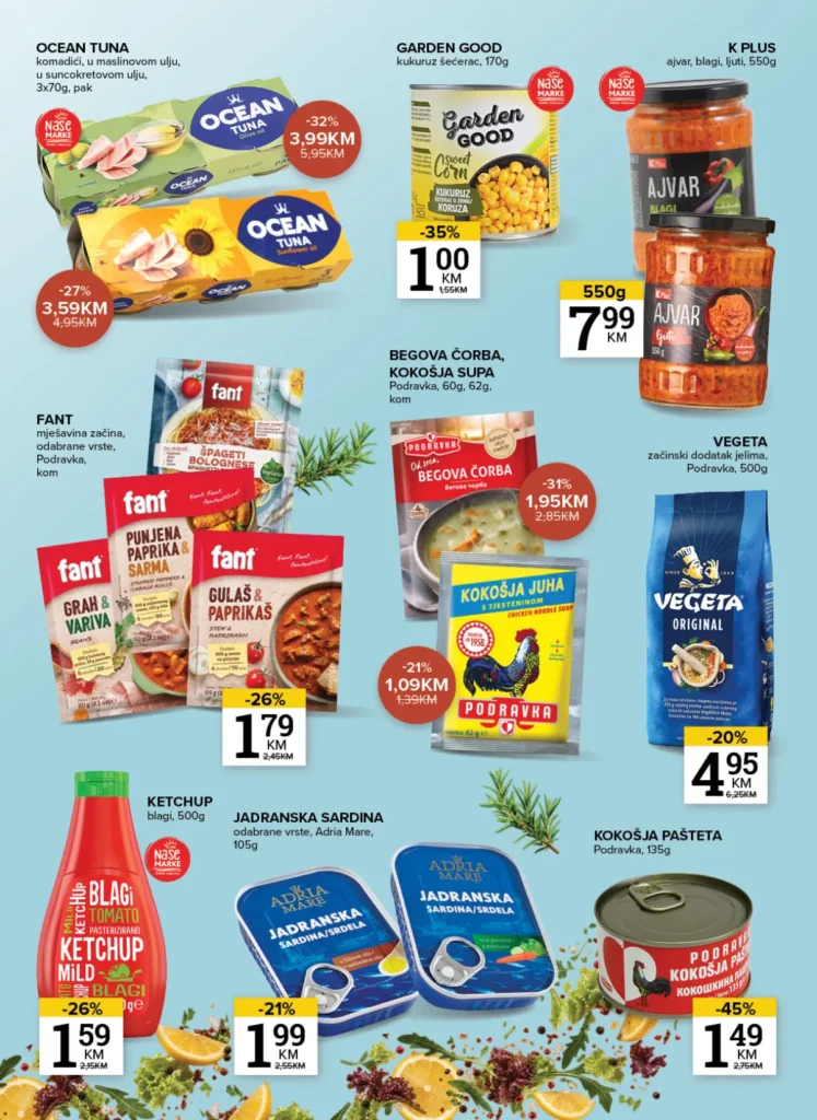 Konzum i Mercator katalog, strana 13