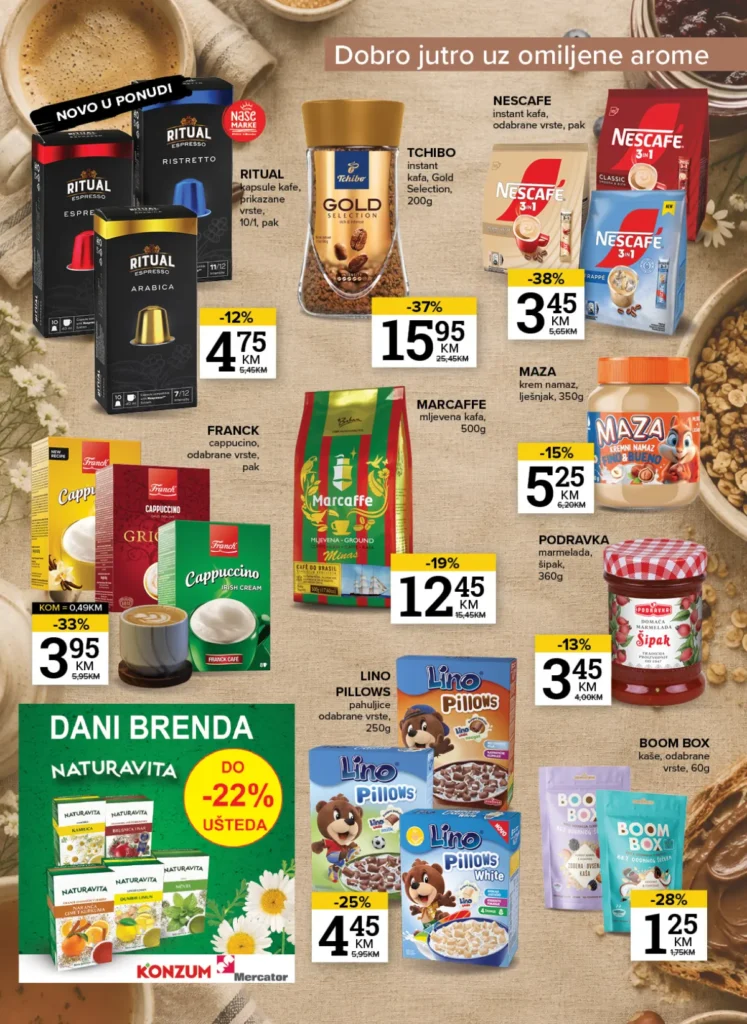 Konzum i Mercator katalog, strana 16