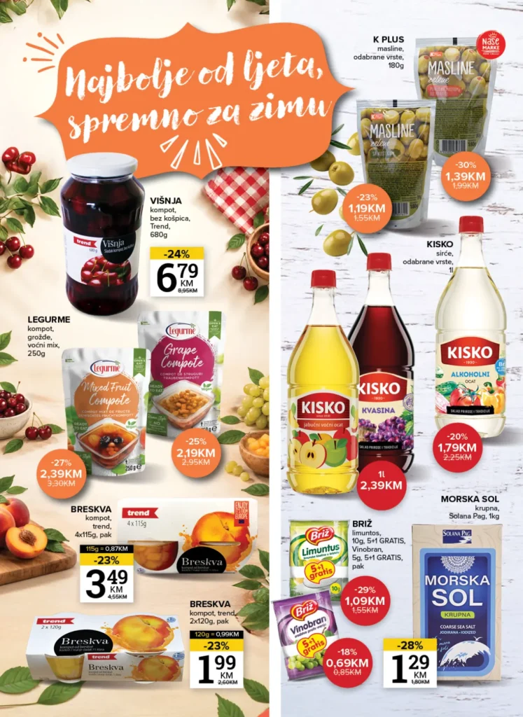 Konzum i Mercator katalog, strana 2