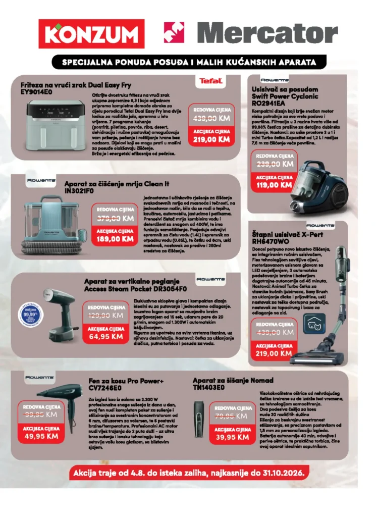 Konzum i Mercator katalog, strana 29