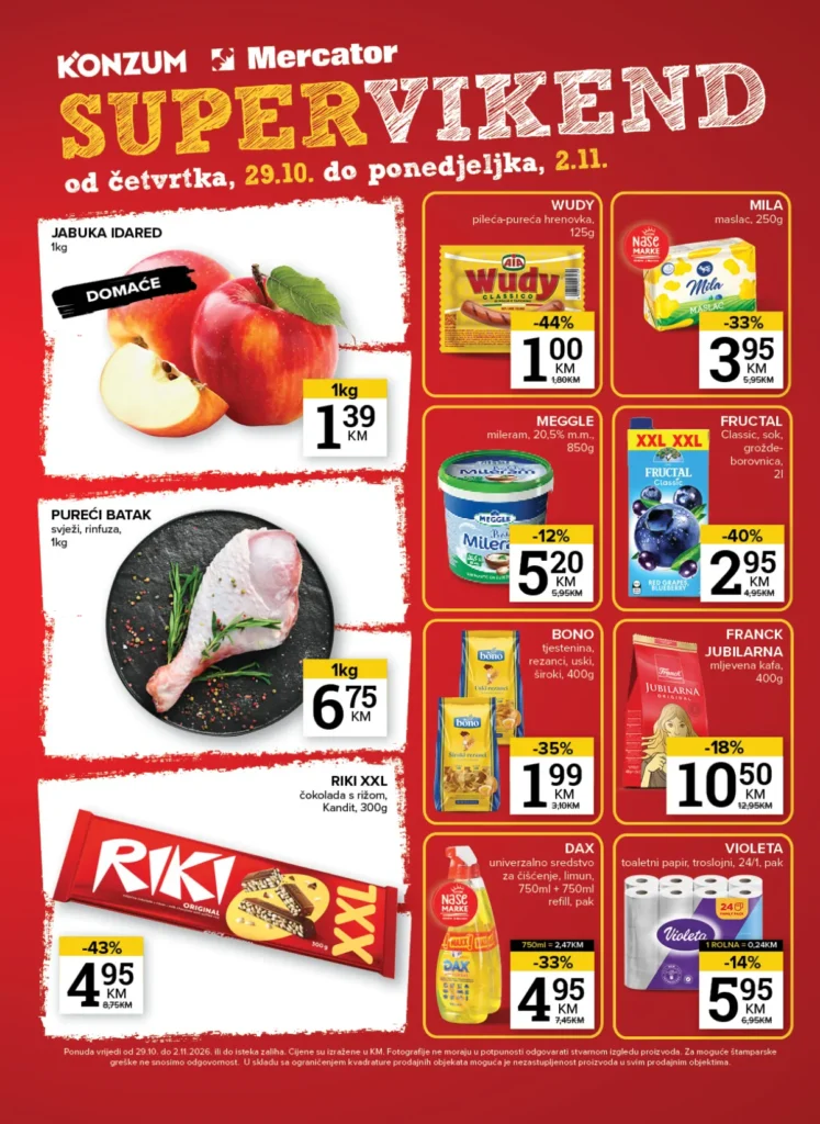 Konzum i Mercator katalog, strana 29