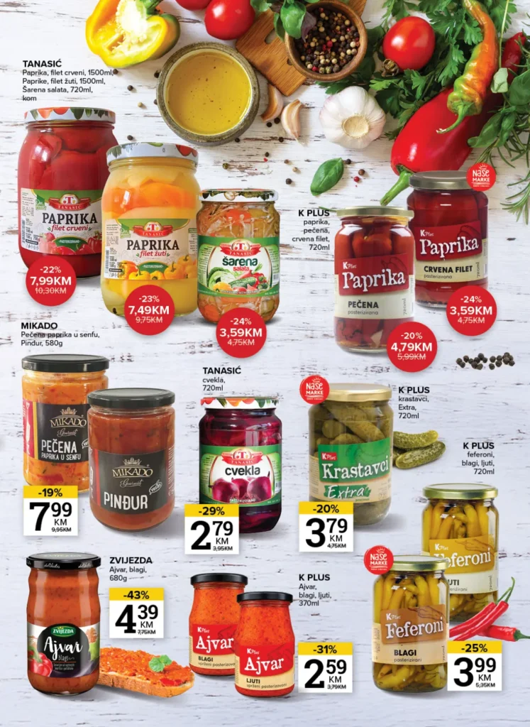 Konzum i Mercator katalog, strana 3