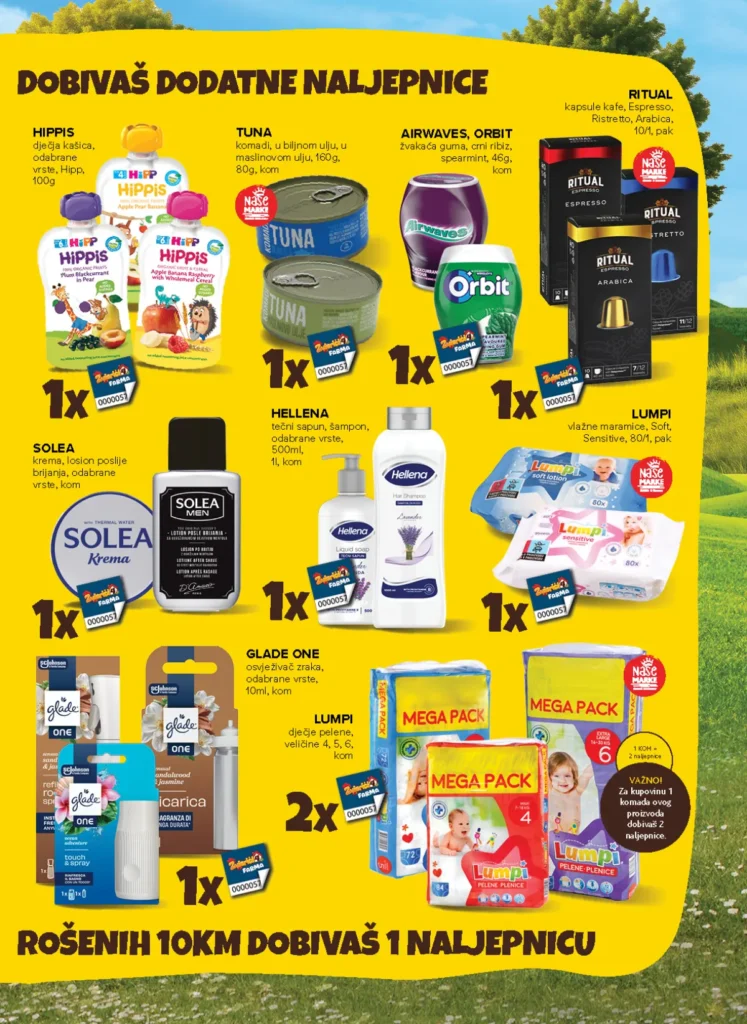 Konzum i Mercator katalog, strana 7