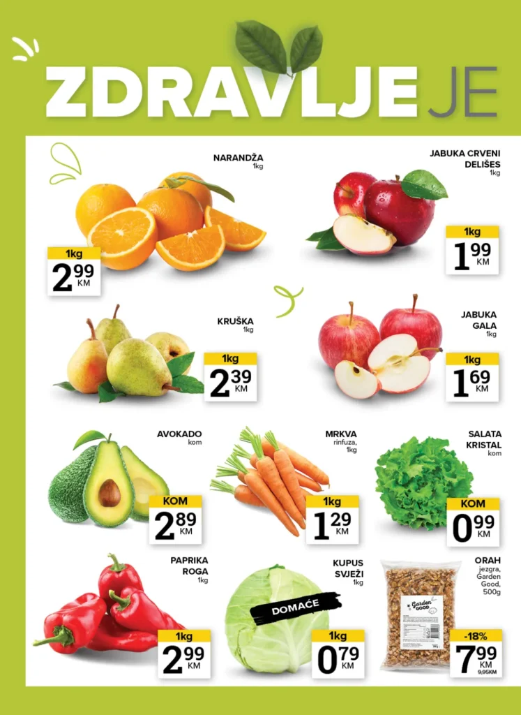 Konzum i Mercator katalog, strana 9