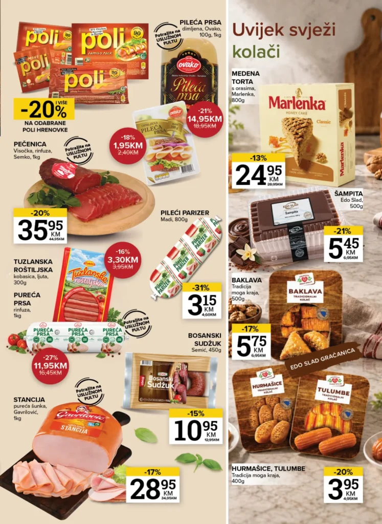 Konzum i Mercator katalog, strana 9