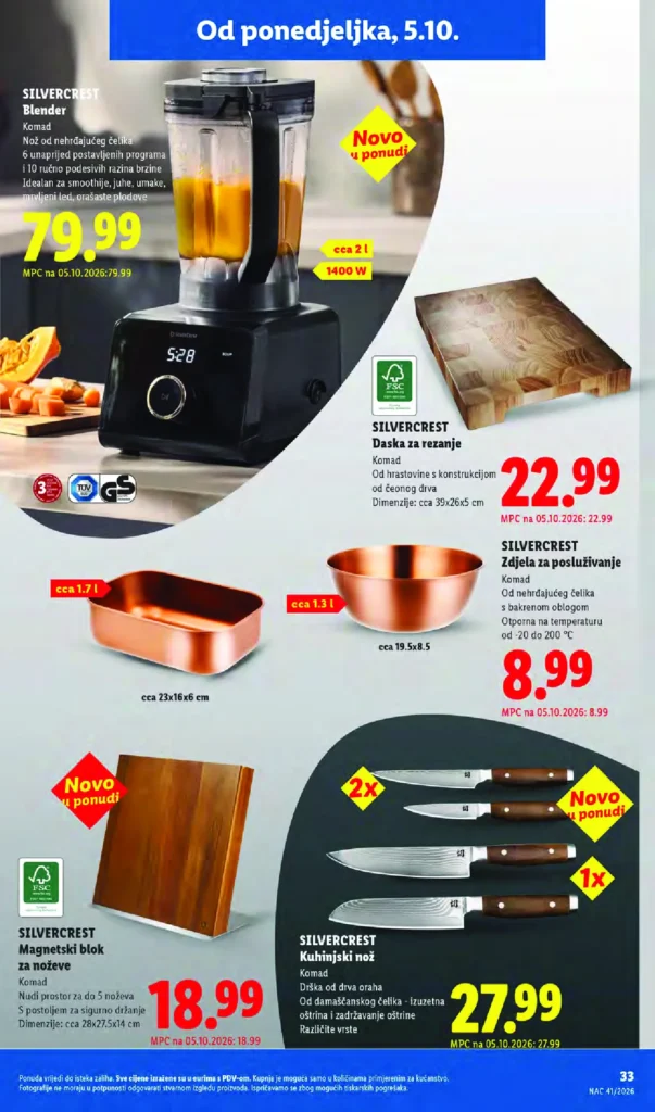 Lidl Hrvatska katalog, strana 33