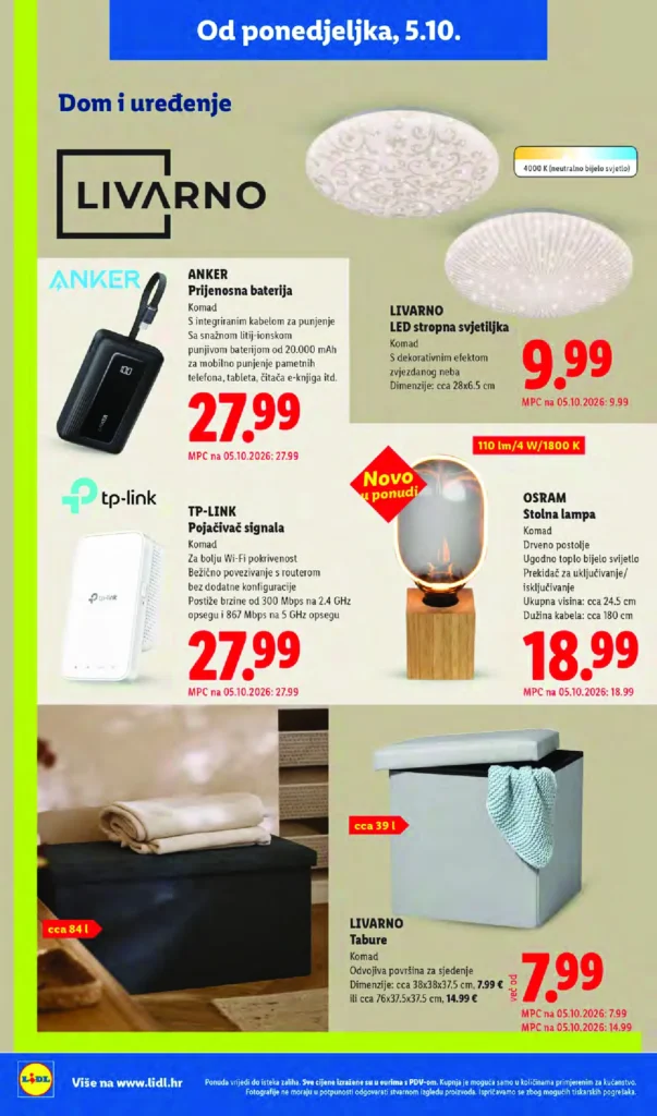 Lidl Hrvatska katalog, strana 36