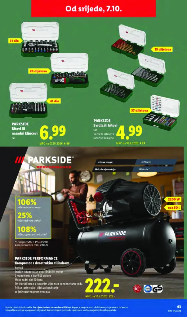 Lidl Hrvatska katalog, strana 43