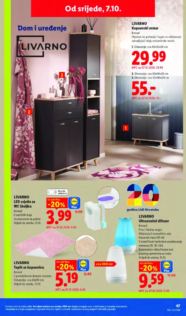 Lidl Hrvatska katalog, strana 47