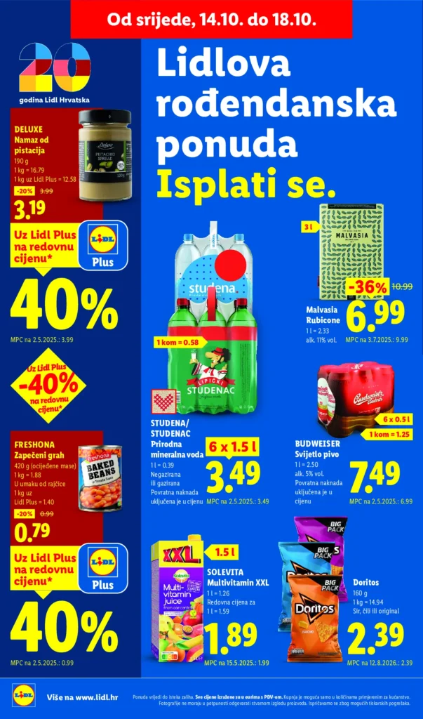 Lidl Hrvatska katalog, strana 58