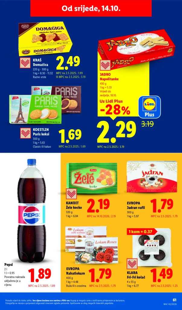 Lidl Hrvatska katalog, strana 61