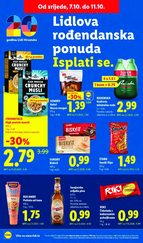 Lidl Hrvatska katalog, strana 62