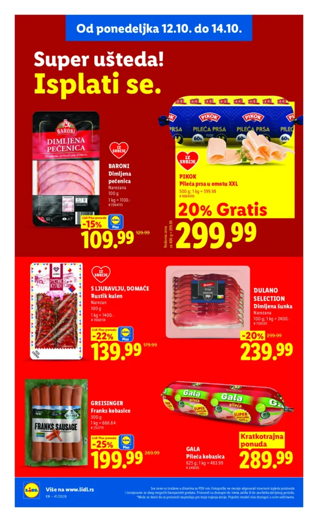 Lidl Srbija katalog, strana 100