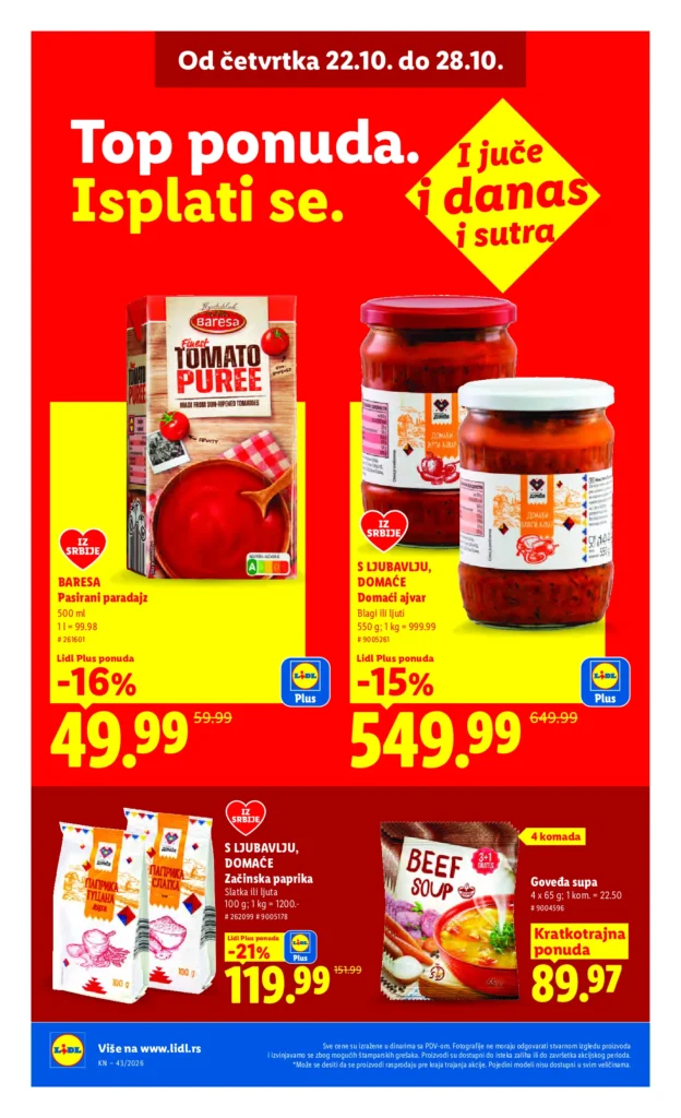 Lidl Srbija katalog, strana 30