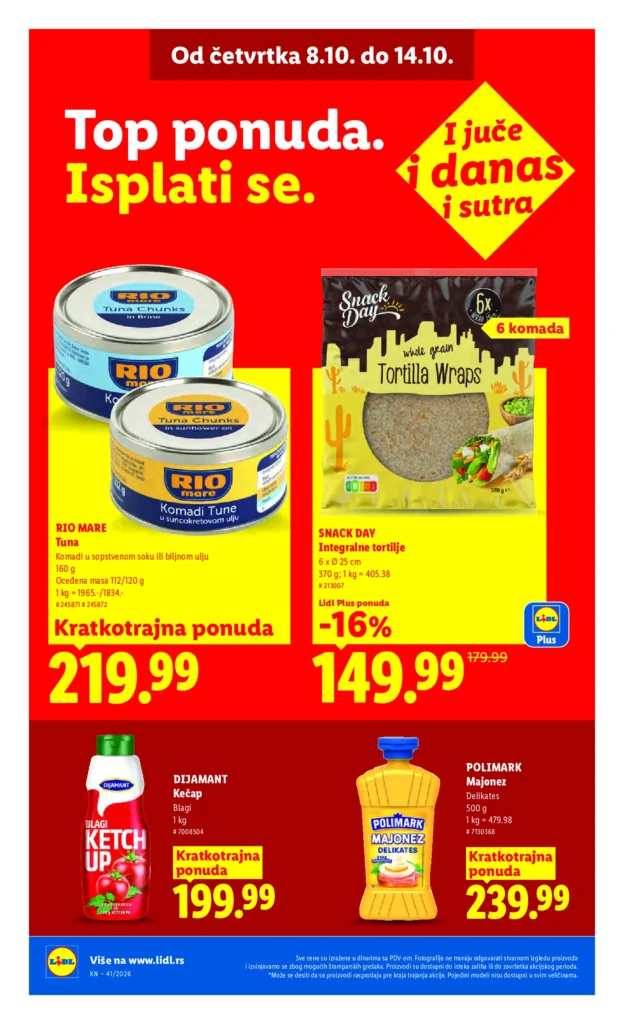 Lidl Srbija katalog, strana 32