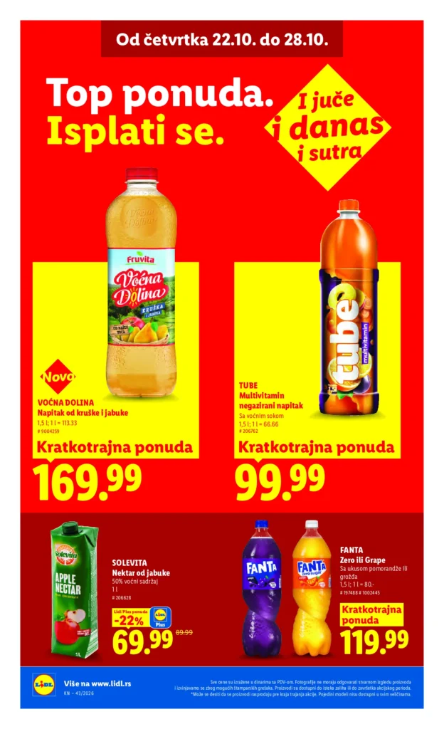 Lidl Srbija katalog, strana 34