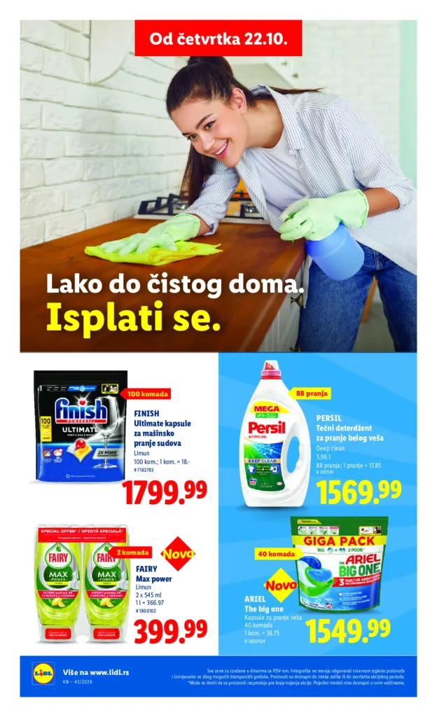 Lidl Srbija katalog, strana 38