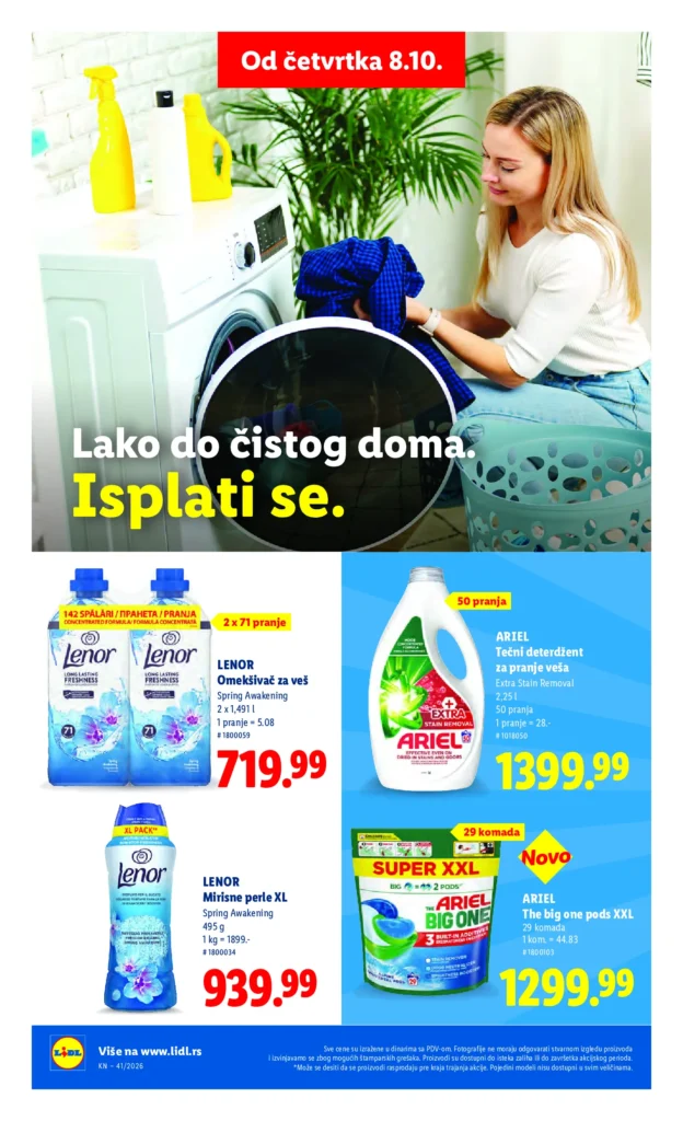 Lidl Srbija katalog, strana 40