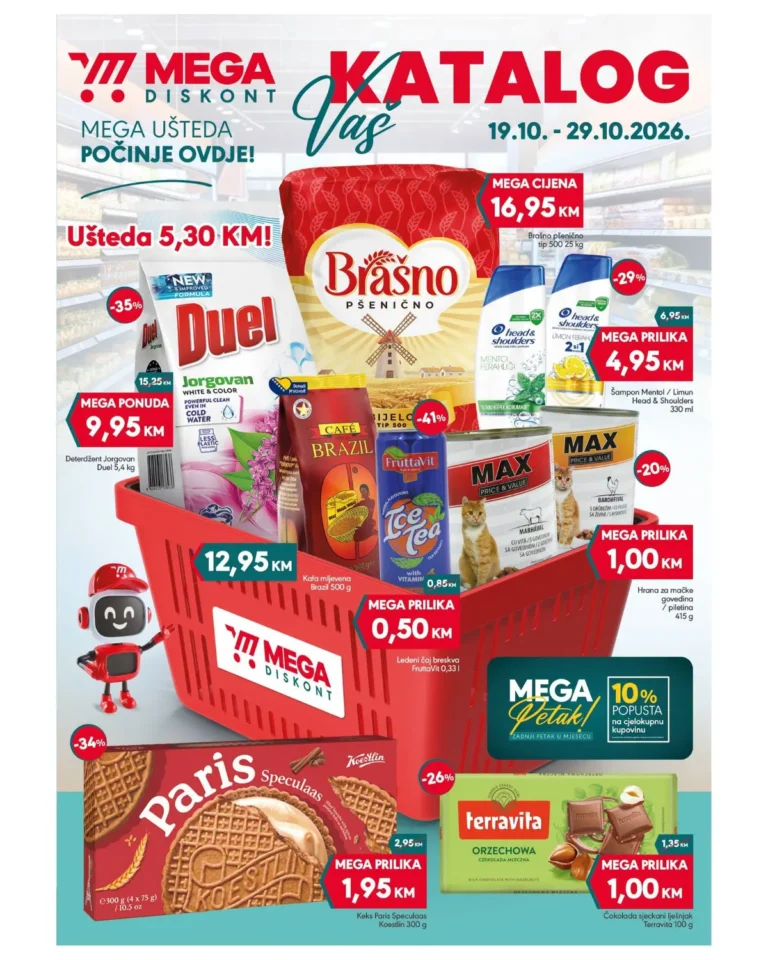 Mega diskont katalog, korica
