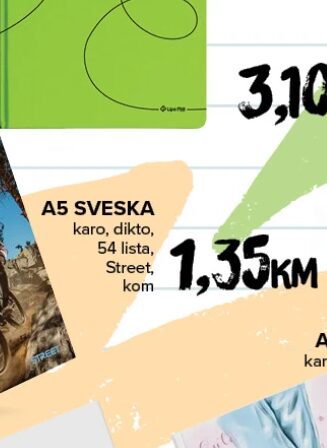 A5 sveska 54 lista