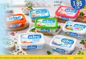 ABC svježi krem sir 100 gr, FIS