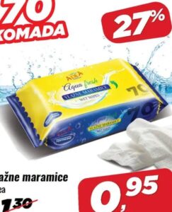 Adea vlažne maramice 70 kom, Robot