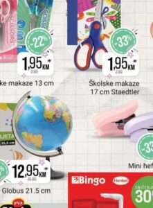 Adria Karta svijeta 23.5 cm, Bingo