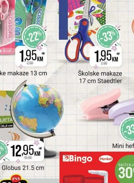 Adria Karta svijeta 23.5 cm