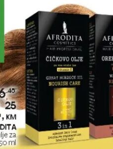 Afrodita čičkovo ulje za kosu 50 ml, CM