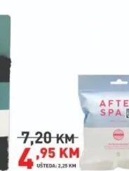 After Spa peškir za piling tijela sa ručkama, Didaco